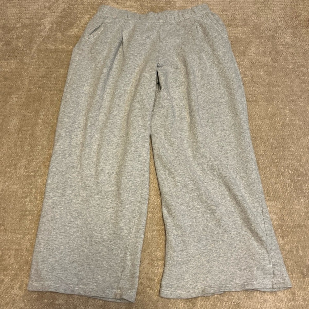 Aerie Grey Lounge Sweatpants in the color heathered gray women's size large